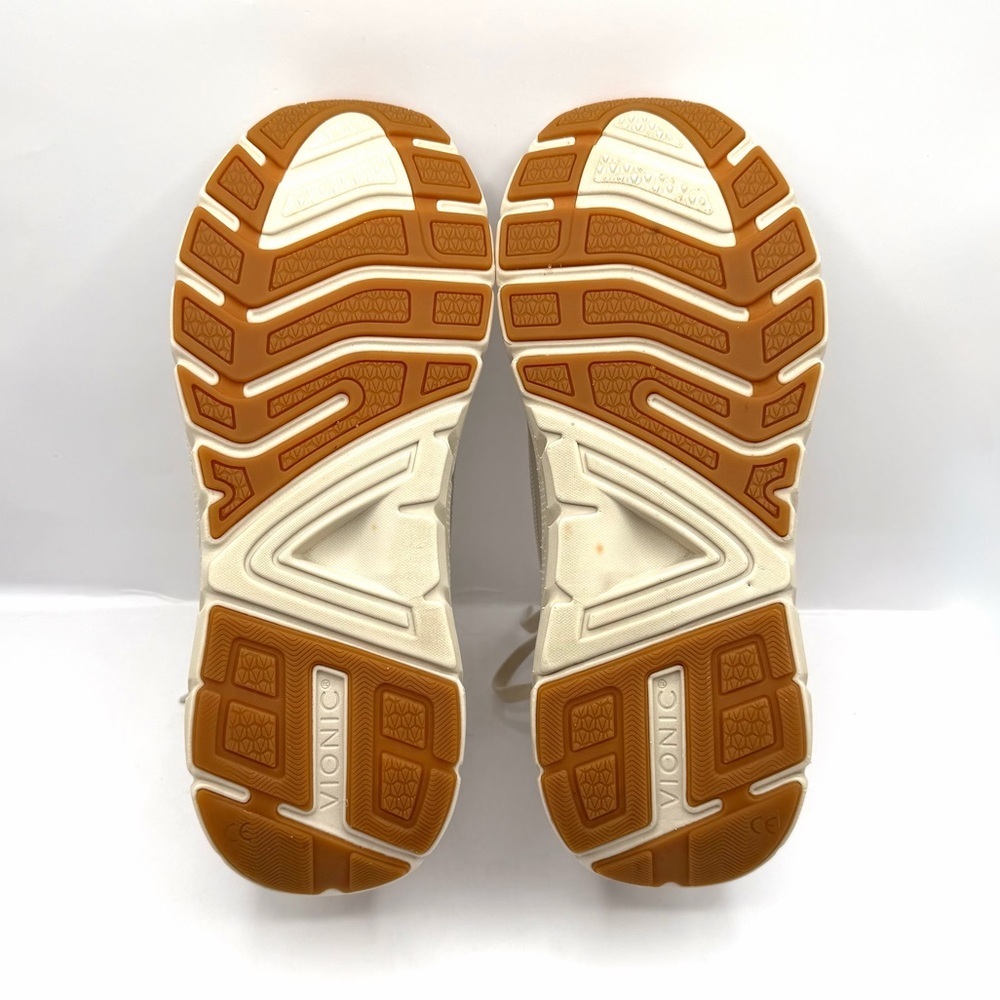Vionic Walk Max White Knit Lace-up Sneaker Women’s Shoes, sizes 9.5 - Picture 9 of 9